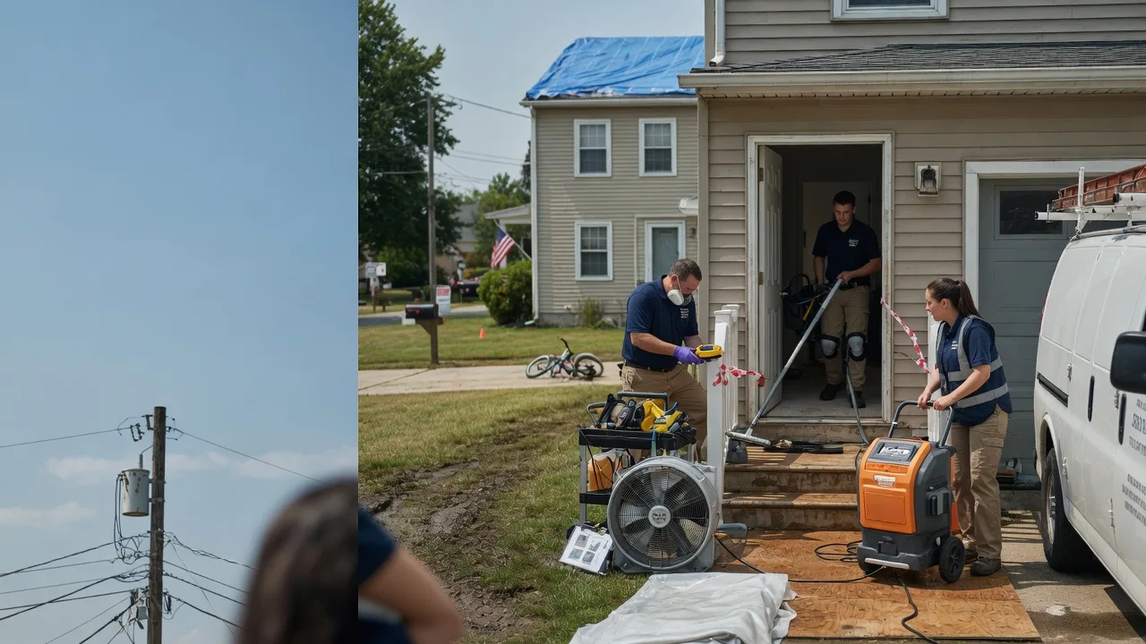 Water Damage Repair in Burrillville, RI near me